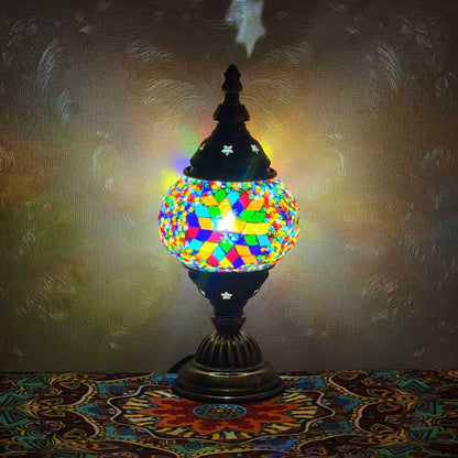 Turkish Table Mosaic Lamp - 3303-1T