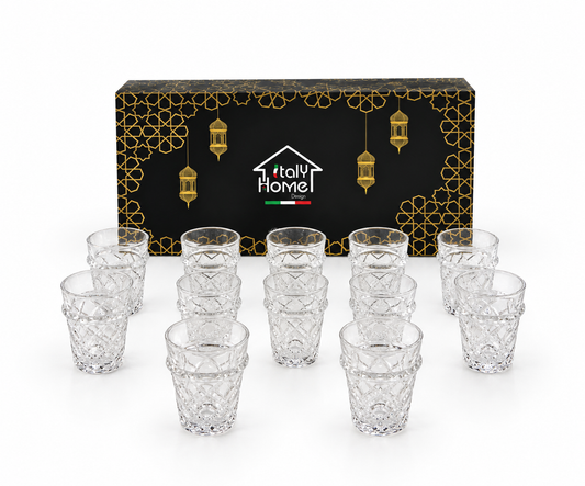 Aurevelle Moroccan Tea Glass 12pcs Set - M159