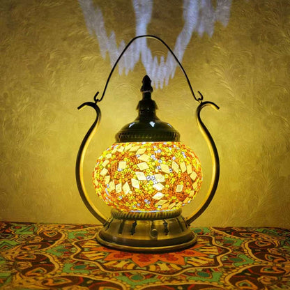 Elegant Turkish Mosaic Lantern - 2122-1T