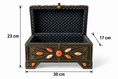 Coralith Ember Blossom Antique Chest
