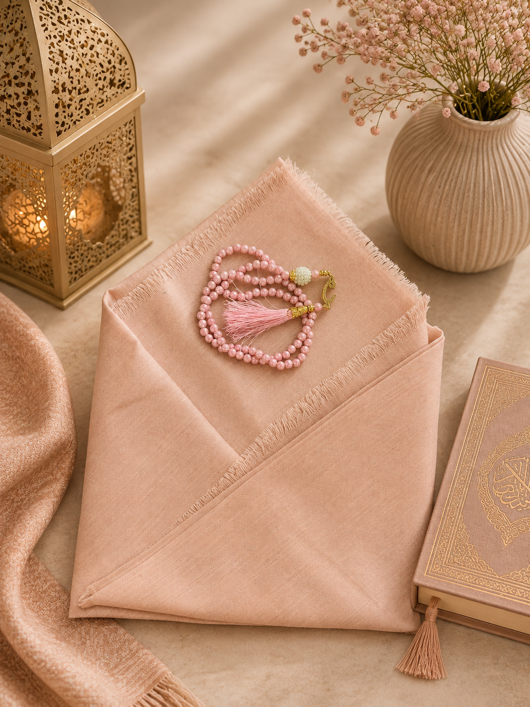 Eternal Grace Hijab & Tasbih Set -1106-