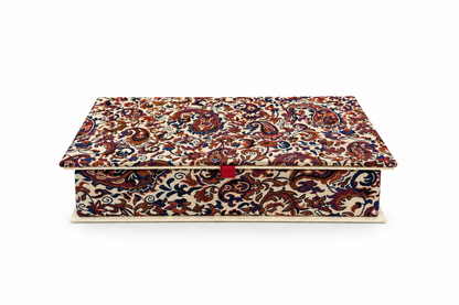 Persian Bloom Termeh Treasure Box - (18x26cm)
