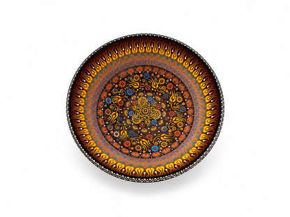 Ember Bloom Artisan Ceramic Handcrafted Bowl - Z122