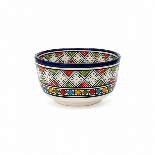 Premium Handcrafted Ceramic Bowl – Elegant Artisan Pottery for Dining & Décor - M2 (13)