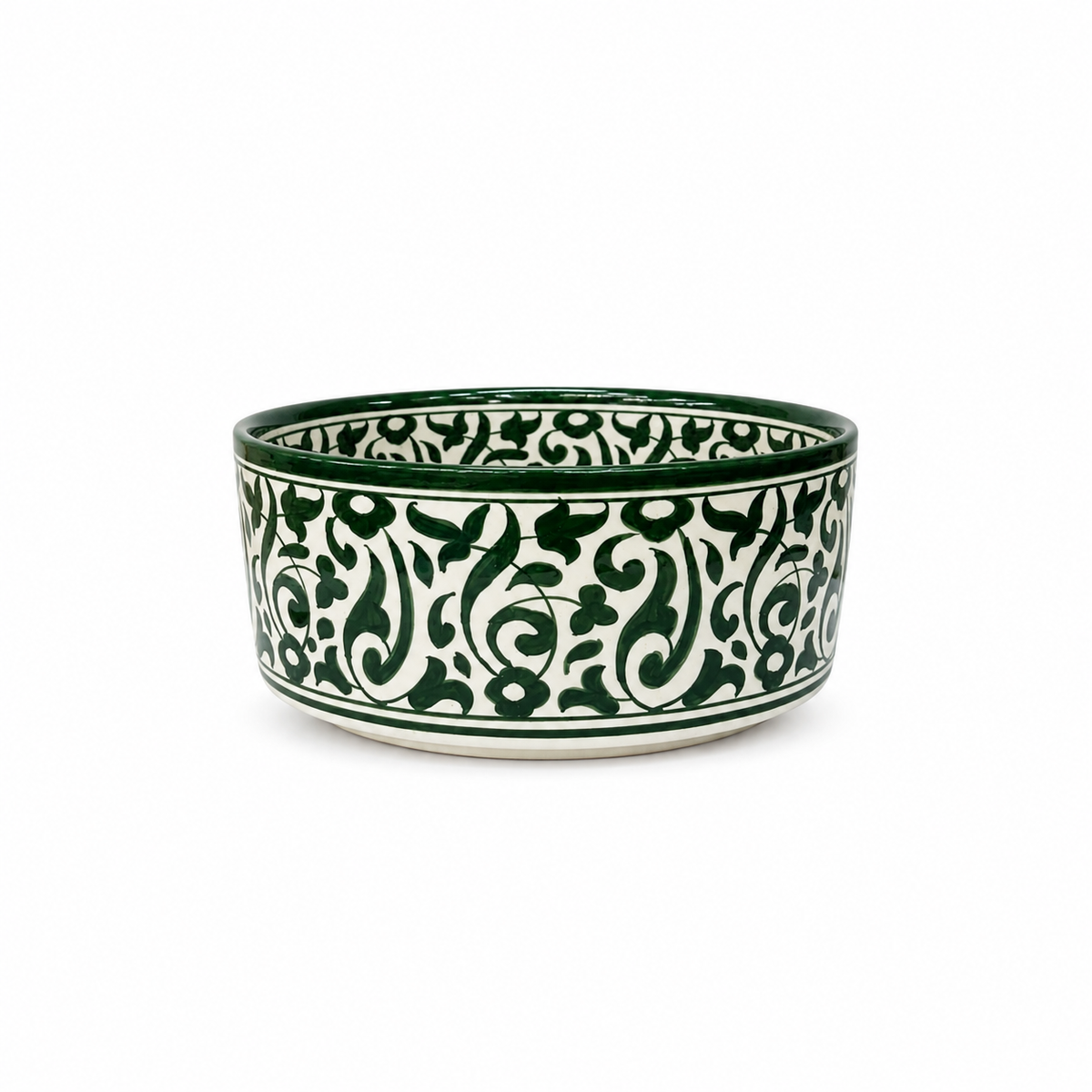 Andalusian Garden Handcrafted Moroccan Ceramic Basin - M38