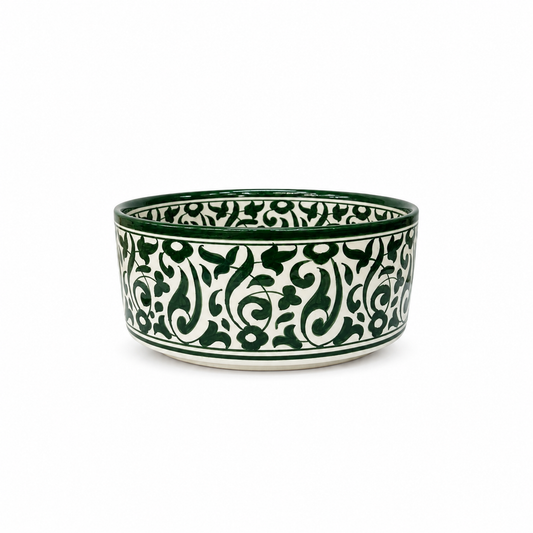 Andalusian Garden Handcrafted Moroccan Ceramic Basin - M38