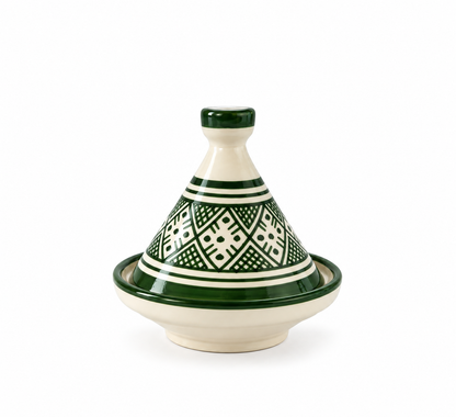 Handcrafted Moroccan Ceramic Mini Tagine Dish - M66
