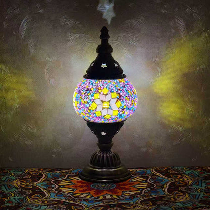 Turkish Table Mosaic Lamp - 3303-1T