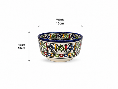 Premium Handcrafted Ceramic Bowl – Elegant Artisan Pottery for Dining & Décor - M2 (5)