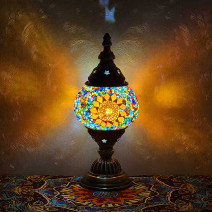 Turkish Table Mosaic Lamp - 3303-1T