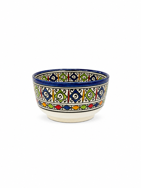 Premium Handcrafted Ceramic Bowl – Elegant Artisan Pottery for Dining & Décor - M2 (4)