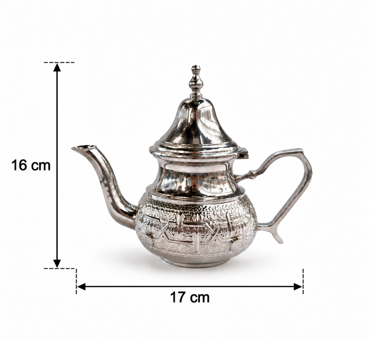 Artisan Moroccan Handcrafted Teapot M - M128