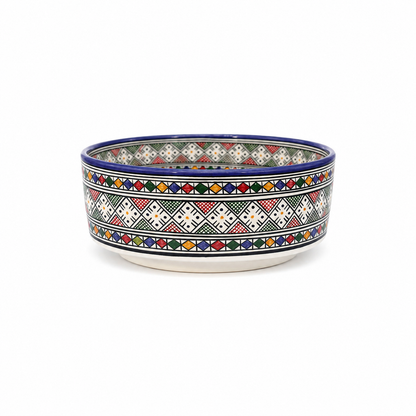 Atlas Mosaic Moroccan Handcrafted Ceramic Basin - M36