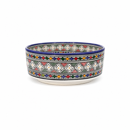 Atlas Mosaic Moroccan Handcrafted Ceramic Basin - M36