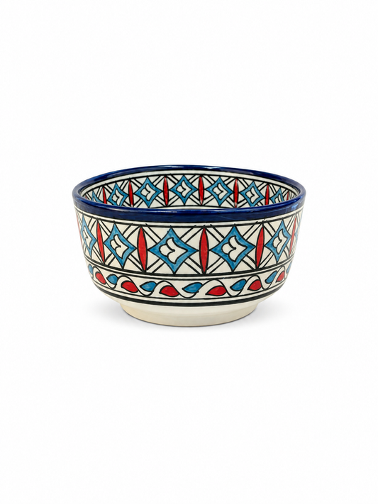 Premium Handcrafted Ceramic Bowl – Elegant Artisan Pottery for Dining & Décor - M2 (9)