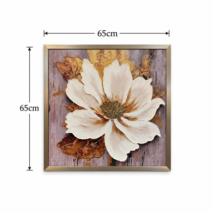 Aurelia Floral Ensemble Decorative Wall Art Frame - (30x65x30cm)
