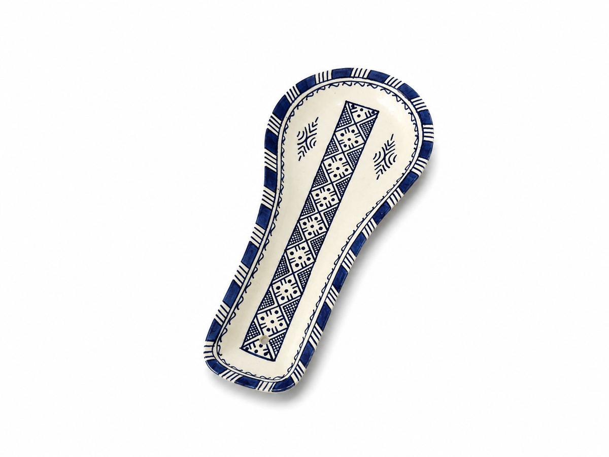 Zayara Moroccan Handcrafted Spoon Rest - M57