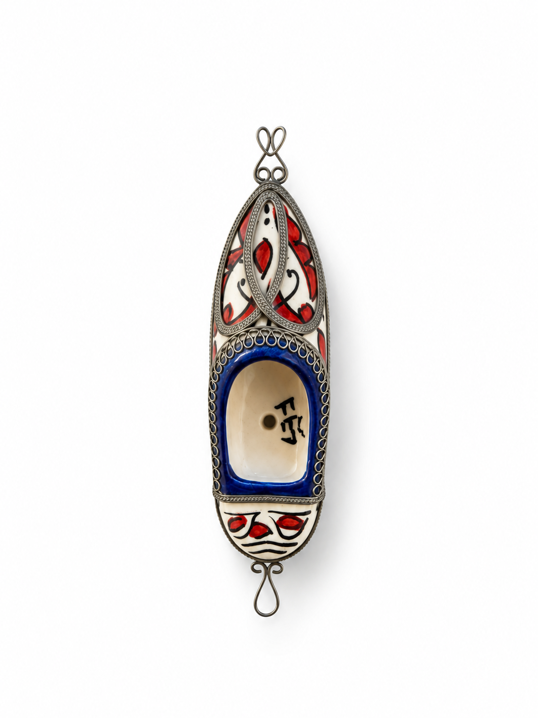 Royal Babouche Moroccan Handcrafted Miniature Ornament - M155