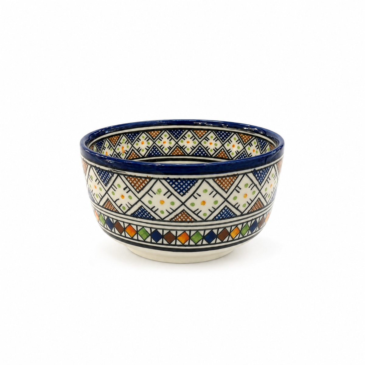 Premium Handcrafted Ceramic Bowl – Elegant Artisan Pottery for Dining & Décor - M2 (12)
