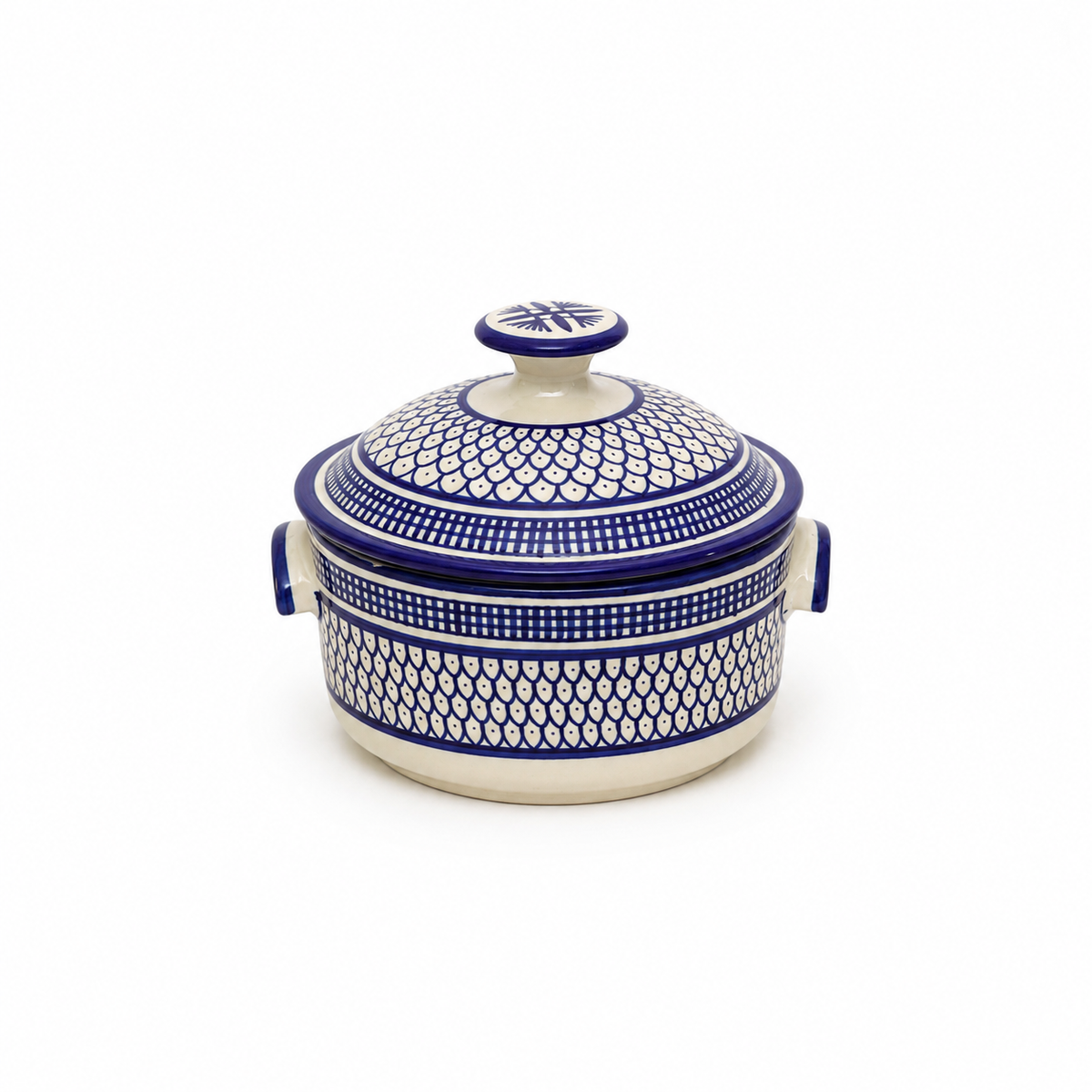 Handcrafted Ceramic Casserole Pot - M69 (03)