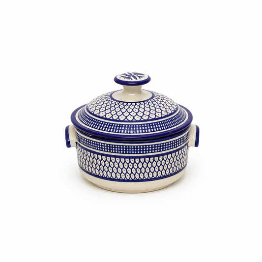Handcrafted Ceramic Casserole Pot - M69 (03)