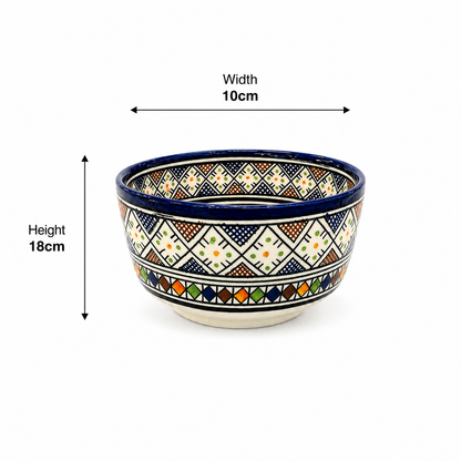 Premium Handcrafted Ceramic Bowl – Elegant Artisan Pottery for Dining & Décor - M2 (12)