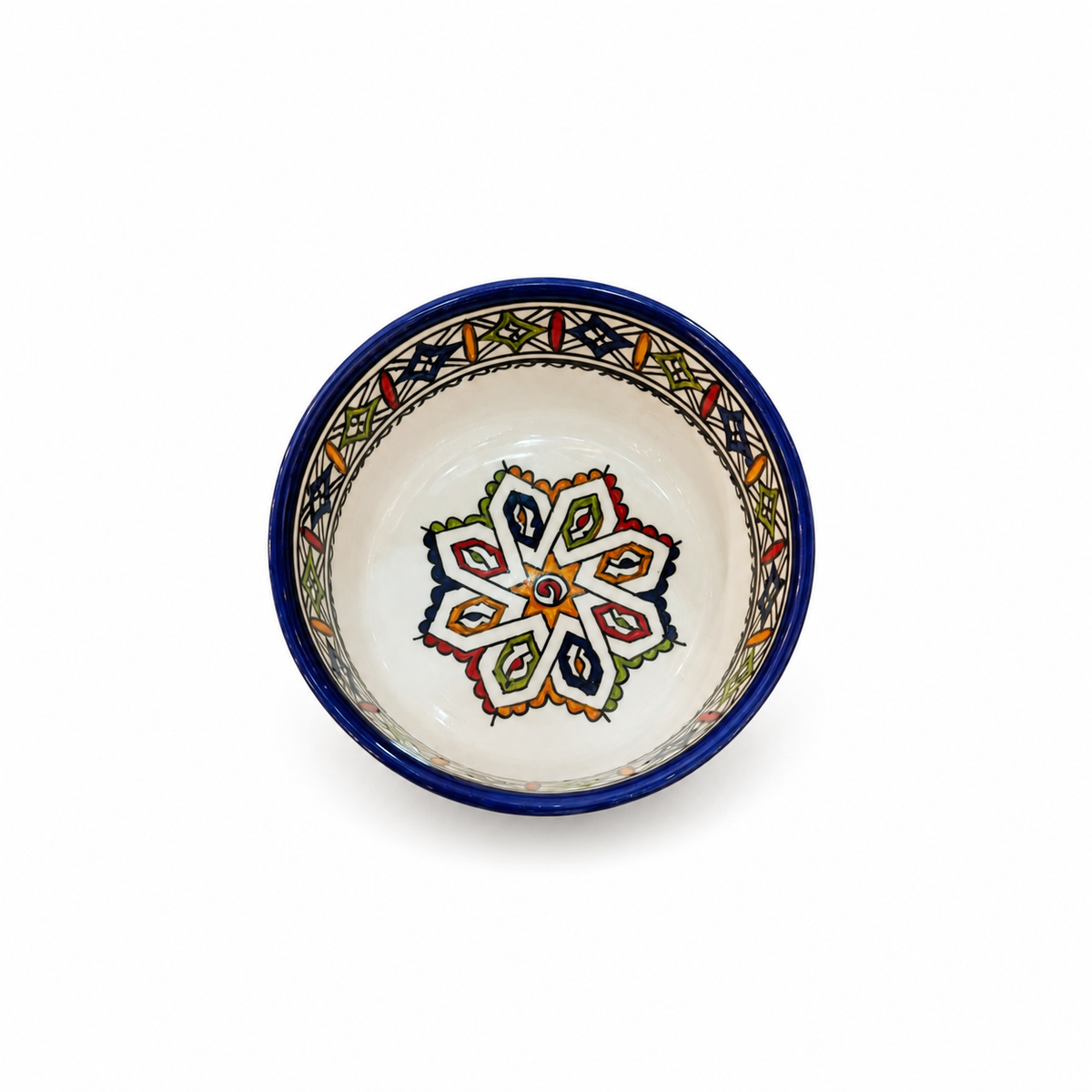 Premium Handcrafted Ceramic Bowl – Elegant Artisan Pottery for Dining & Décor - M2 (5)