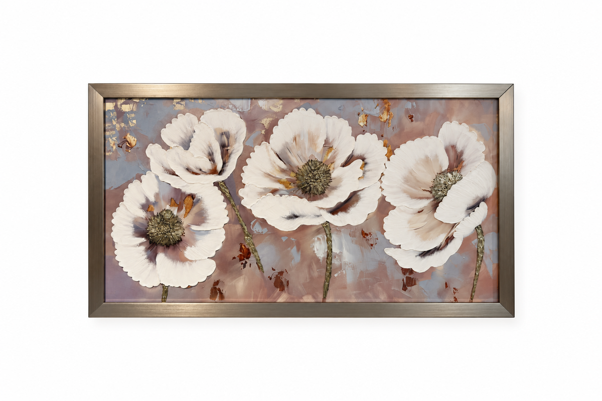 Lumière Botanique Decorative Wall Art Frame - (55x95cm)