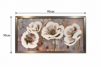 Lumière Botanique Decorative Wall Art Frame - (55x95cm)