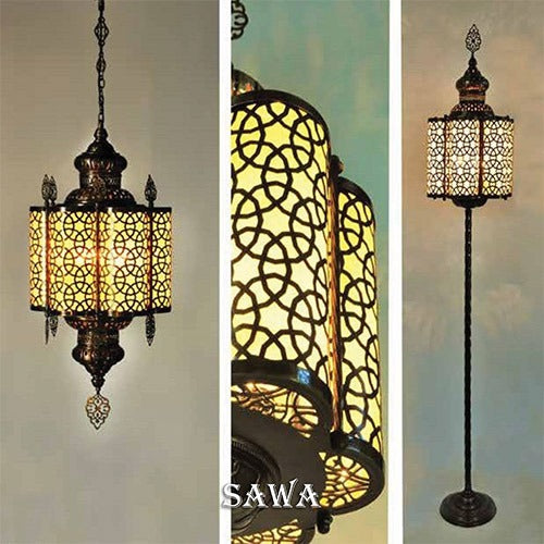 OTTOMAN COMBO LAMP