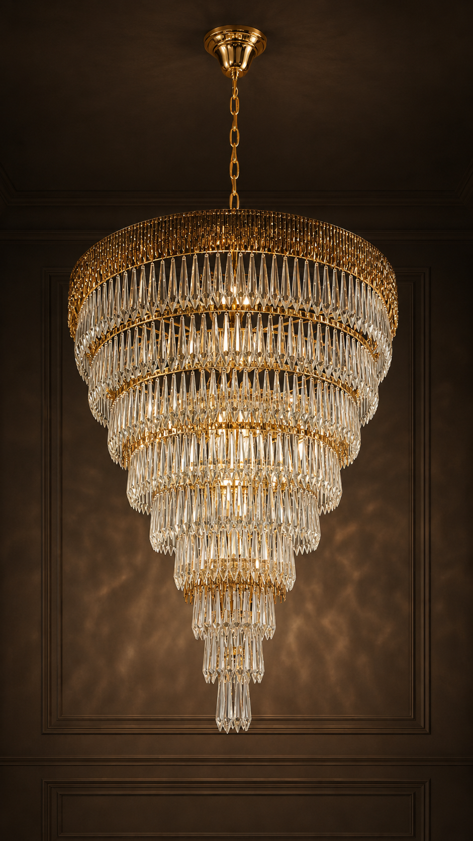 Topkapi Cascade Crystal Chandelier