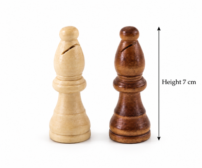 Handcrafted Turkish Wooden Chess Pieces