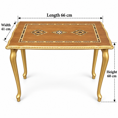 Ottoman Heritage Mosaic Nesting Table Set 4in1