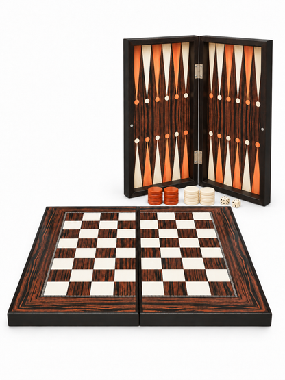 Turkish Heritage 2-in-1 Chessboard and Backgammon Set (Ds02)