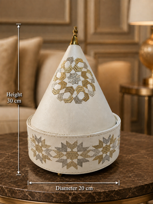 Moroccan Handmade Embroidered Wedding Gift Box M176 (03)