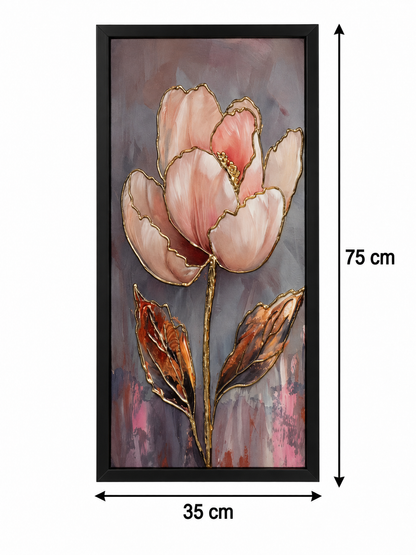 Blush Blossom Harmony 3-in-1 Wall Art Frame