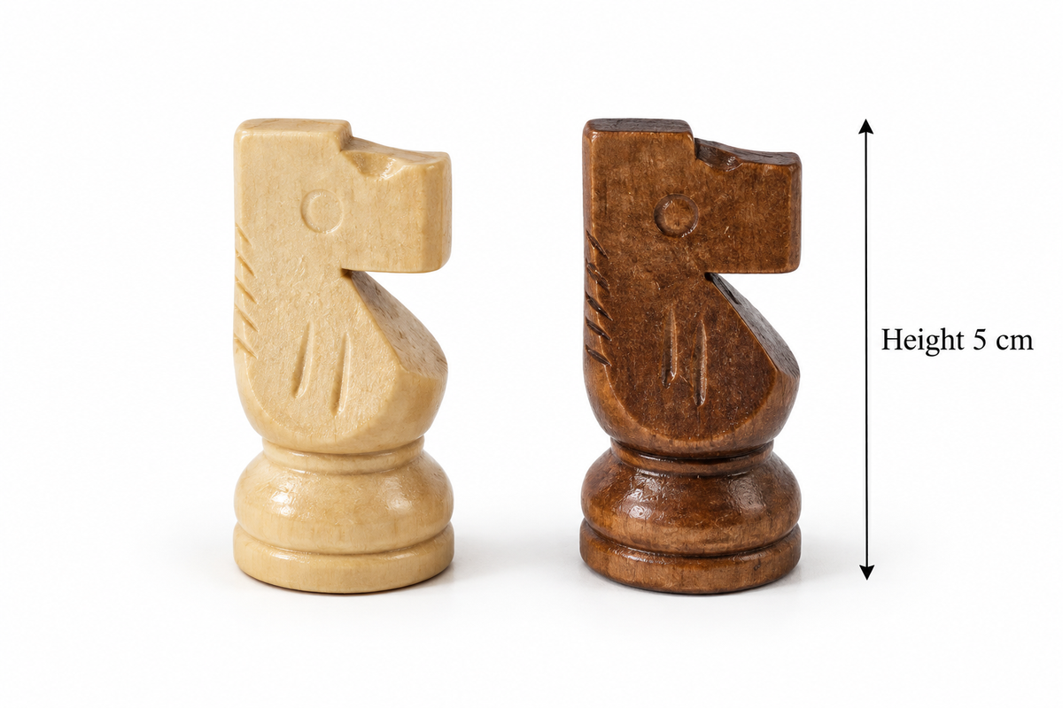 Handcrafted Turkish Wooden Chess Pieces