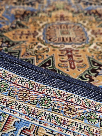 Persian Royal Heriz Silk Carpet 60x90cm