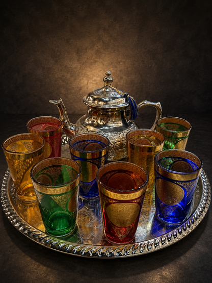 Moroccan Rama Hand-Engraved Teapot M98