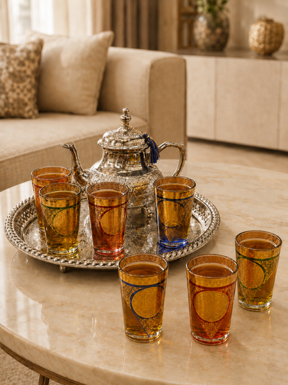 Moroccan Rama Hand-Engraved Teapot M98