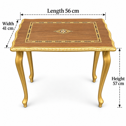 Ottoman Heritage Mosaic Nesting Table Set 4in1