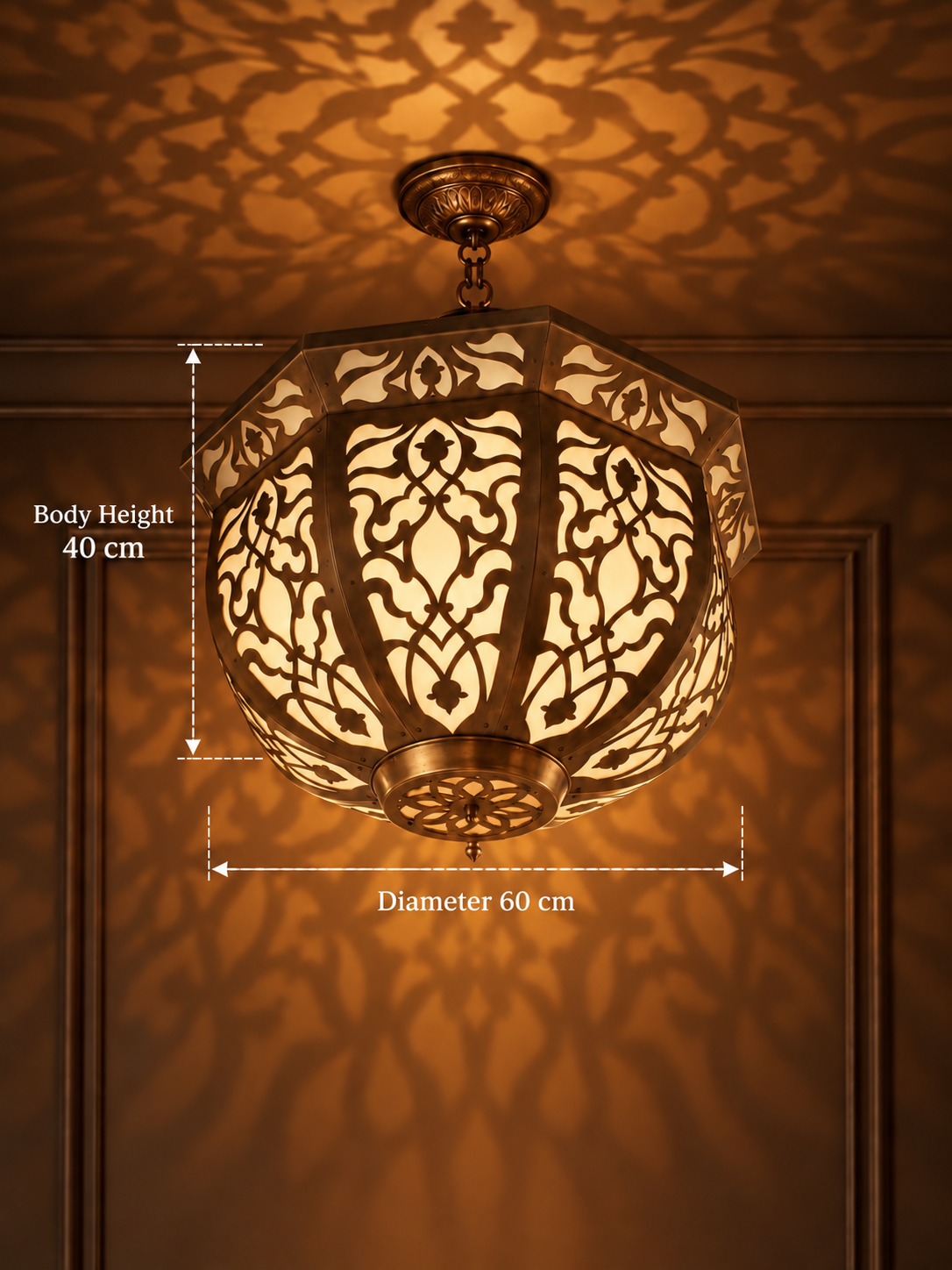 Ottoman Arabesque Turkish Chandelier