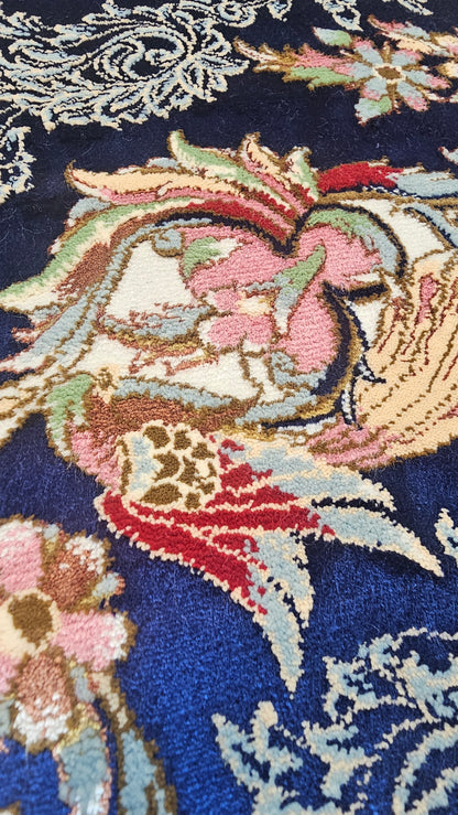 Royal Azure Garden Narural Silk & Wool Carpet 200x300 cm