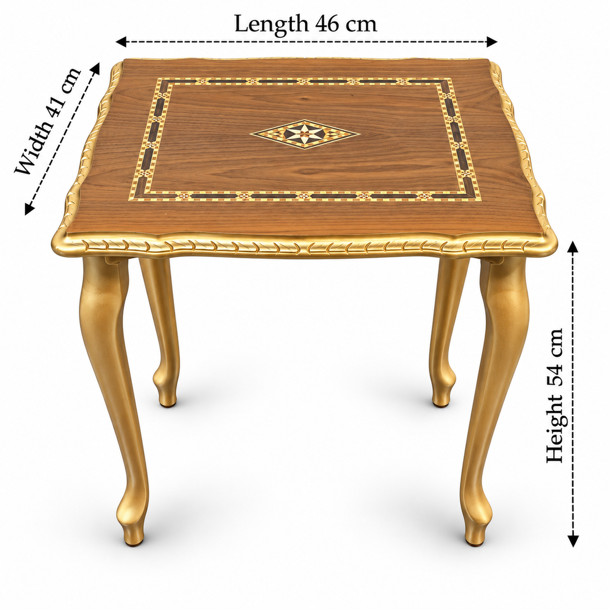 Ottoman Heritage Mosaic Nesting Table Set 4in1
