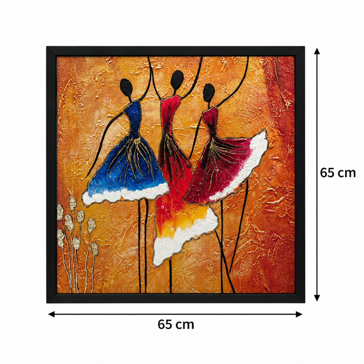 Rhythms of Elegance 3-in-1 Wall Art Frame