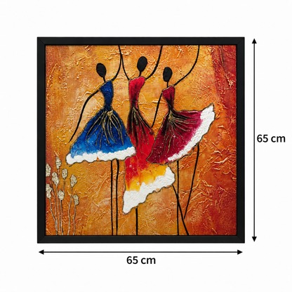 Rhythms of Elegance 3-in-1 Wall Art Frame