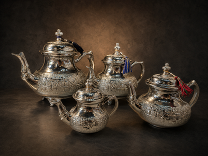 Moroccan Rama Hand-Engraved Teapot M98