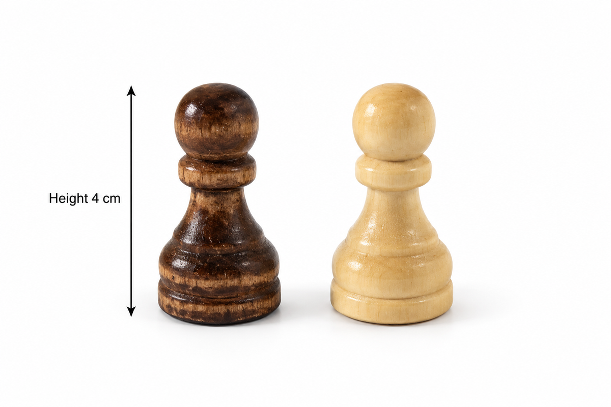 Handcrafted Turkish Wooden Chess Pieces