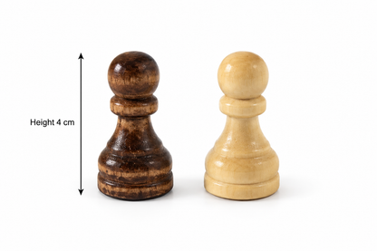 Handcrafted Turkish Wooden Chess Pieces
