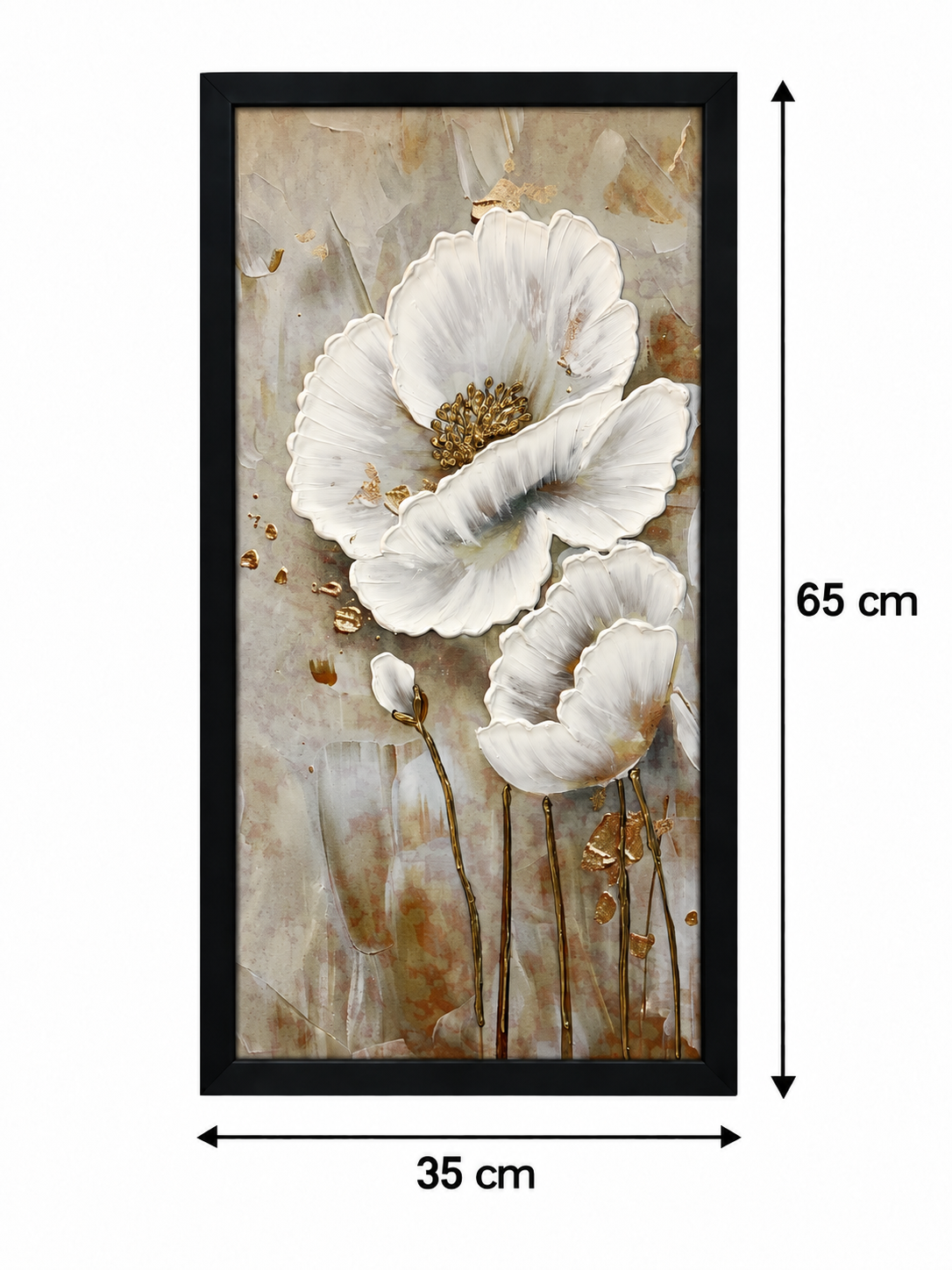 Ivory Bloom Harmony 3-in-1 Wall Art Frame